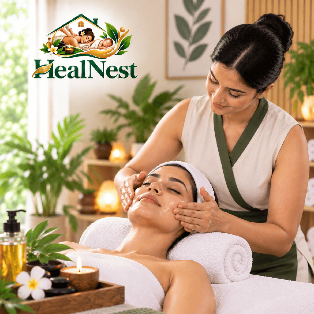 Face Massage and Facial Relaxation